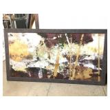 Signed Original Abstract Painting On Canvas.