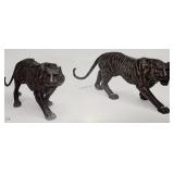 Siegfried & Royï¿½s Patinated Metal Figures of