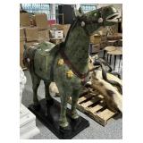 Large Chinese Tang-style horse sculpture Jade