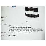 2 Roy Horn Personal Belts