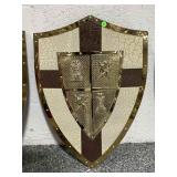 Metal Replica El Cid Shield - Medieval Decoration