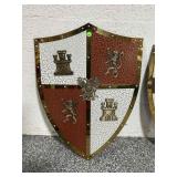 Metal Replica El Cid Shield - Medieval Decoration