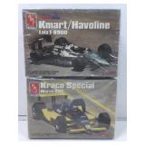 2 amt 1:25 scale model build kits. Open box.