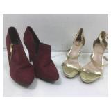 Womenï¿½s shoes, stilettos boot fushica sz 10, sole