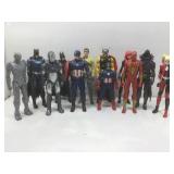 Assorted action figures