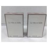 2 sealed NIB cologne/perfume spray bottles.