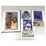 Mixed lot of sports pictures