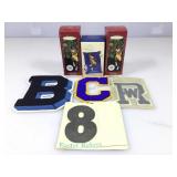 Varsity Letters &  Hallmark Sports Ornaments