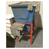 Power Mixer on metal stand.