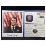 Ronald Reagan Commemorative 24k Gold-plated Coin