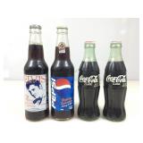 Coca-Cola & Pepsi bottles, Elvis Presley 1990s