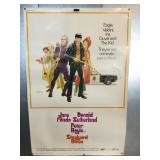 1972 Original Large 40x60 Theatre Poster.