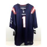 New england patriots newton 3 xlarge jersey