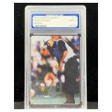 1997 sports weekly tiger woods prograding 9