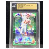 2022 leaf vibrance joe montana 1/1 autographed