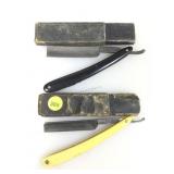 2 Vtg Straight Razors. Roger