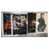 4 Movie Poster Repro Prints. Rolled