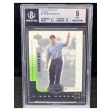 Bgs 9 2001 upper deck tiger woods