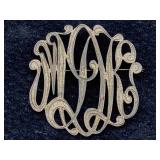 Sterling Brooch, Tw 11.6g, Sz 2in Tall