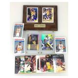 Mixed lot of sports cards