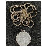 Sterling Necklaces & Pendant, Tw 8.5g, Sz 18in