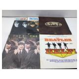6 Beatles LPs record albums, some duplicates