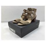 Vince Camuto strapped heel sandal shoe, prairie