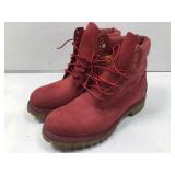 Timberland red shoes size 10