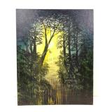 Robert Signed Painting On Canvas Panel. 16x20