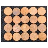 20 Us Pennies