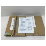 2 wood display cases. To be assembled