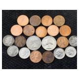 21 Assorted Us Coins