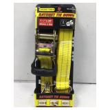 New ratchet tie down strap