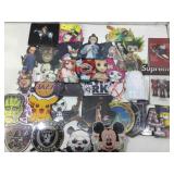 Sticker cut out prints. Assorted. Some sports.