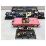 Die cast model cars and more.
