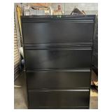 2 Metal 4 Drawer Filing Cabinets. From High End
