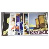 Asstd Unframed Repro Posters. Marijuana & Travel