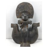 Pottery figure. 17x11x6