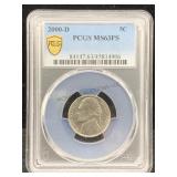 2000 D Dime Pcgs Ms-63fs
