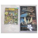 OJ Simpson on Trial collectible caps & lamented