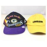 Vintage greenbay packers hats