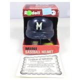 Davey lopes autographed helmet