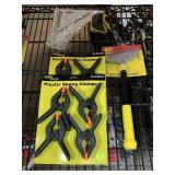 New Packaged Tools - Clamps, Scraper, Tape