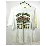 greenbay packers super bowl shirt xlarge