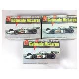 Model build kits. AMT Gatorade Mclaren Open box