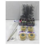 Spectra Tex airbrush ready paint, masking tape