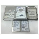 Small electronics. Hard drives. Assorted