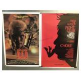 2 Movie posters, Red Scorpion, Dolph Lundgren,