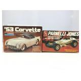 Model build kits. Assorted. Open box