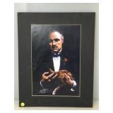 Framed print, Marlon Brandon, The Godfather